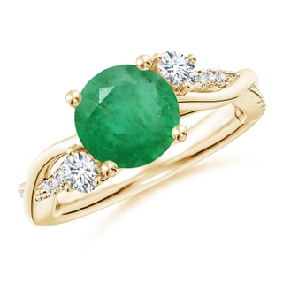 Round A Emerald