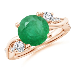 Round A Emerald