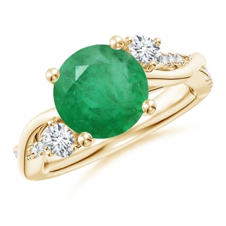 Round A Emerald