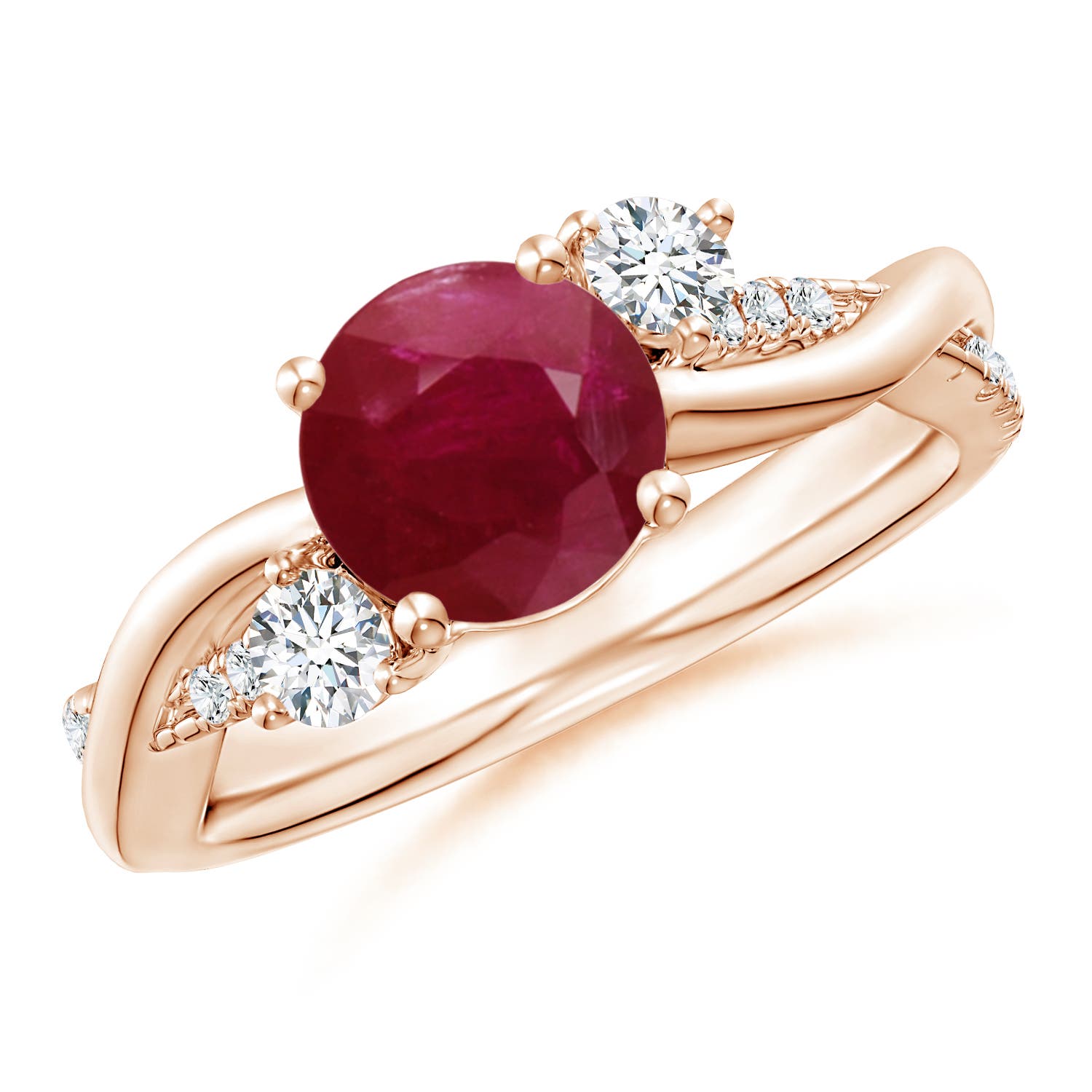 A - Ruby / 1.72 CT / 14 KT Rose Gold