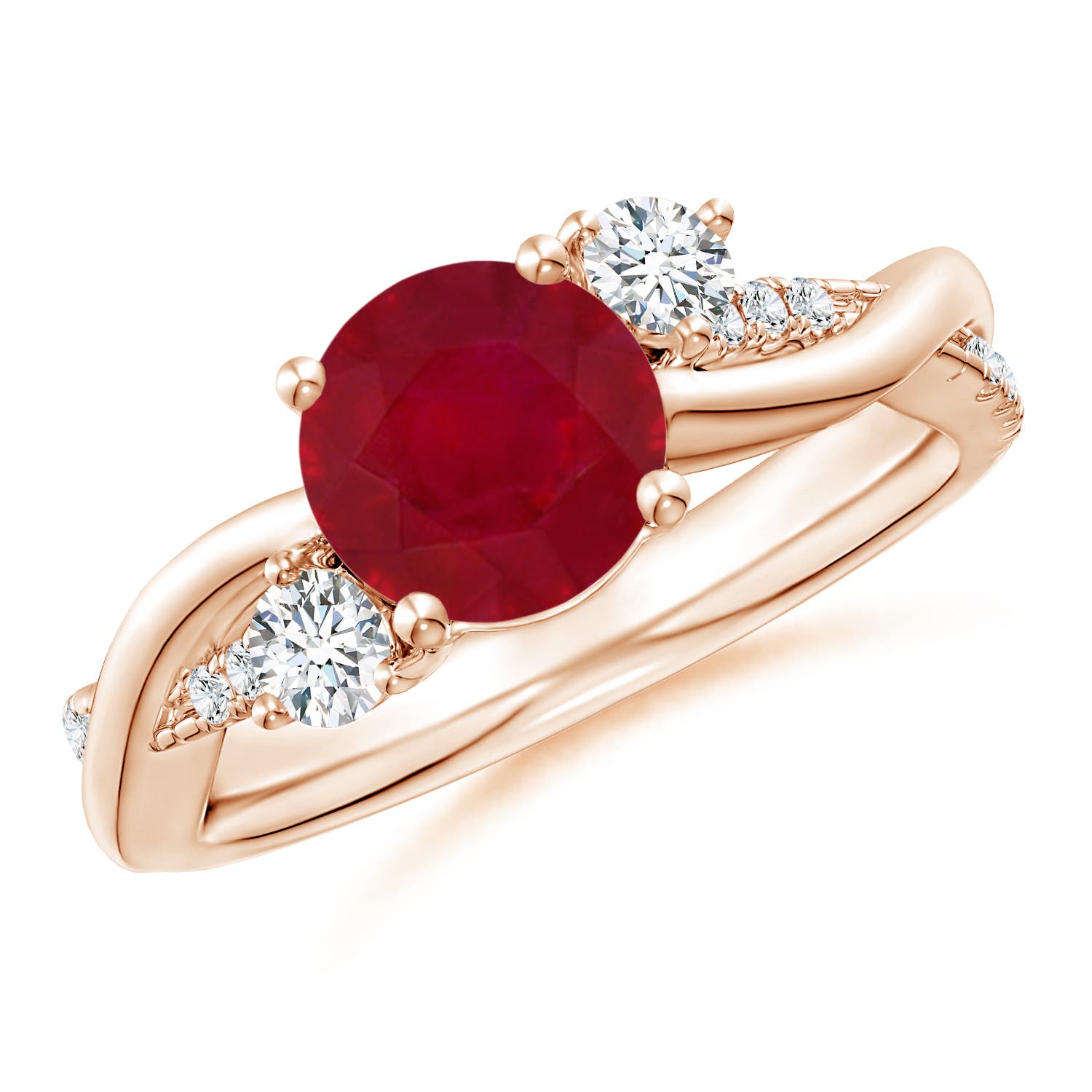 AA - Ruby / 1.72 CT / 14 KT Rose Gold