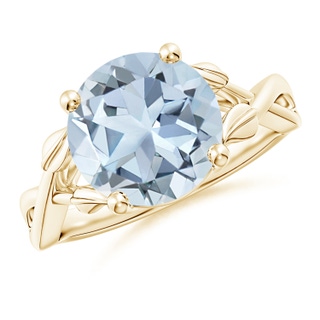 Round A Aquamarine
