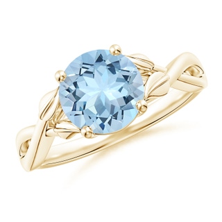 Round AAA Aquamarine