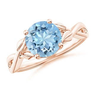 Round AAAA Aquamarine