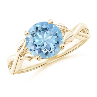 Round AAAA Aquamarine