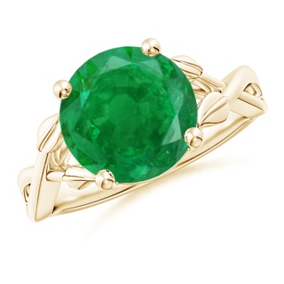 Round AA Emerald