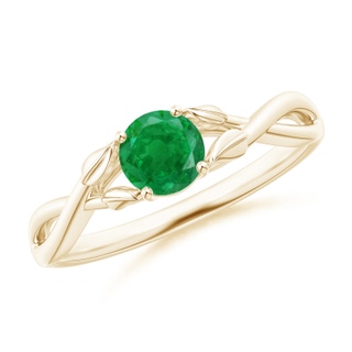 Round AA Emerald