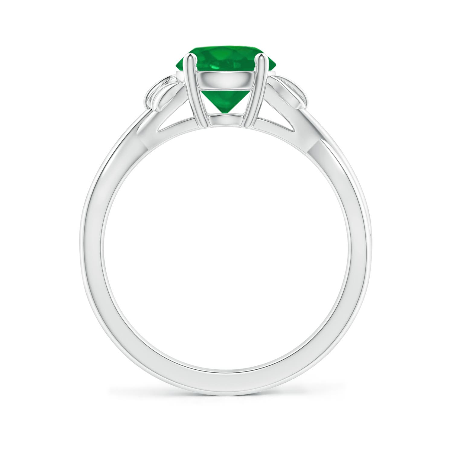 AA - Emerald / 1.2 CT / 14 KT White Gold