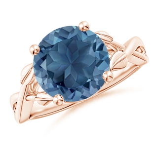 Round A London Blue Topaz
