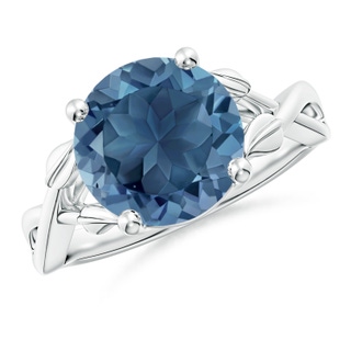 Round A London Blue Topaz