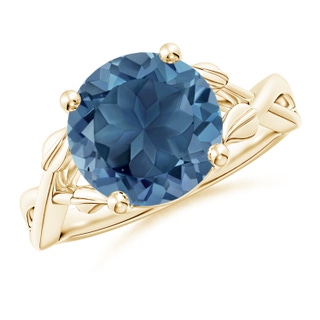 Round A London Blue Topaz