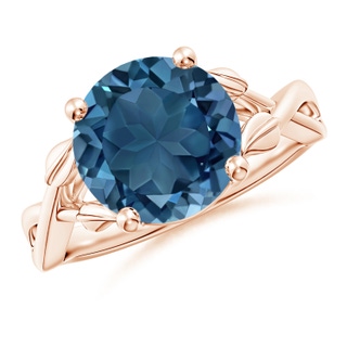 Round AA London Blue Topaz
