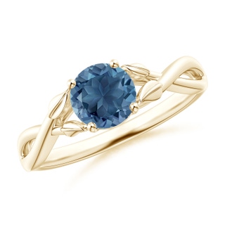 Round A London Blue Topaz