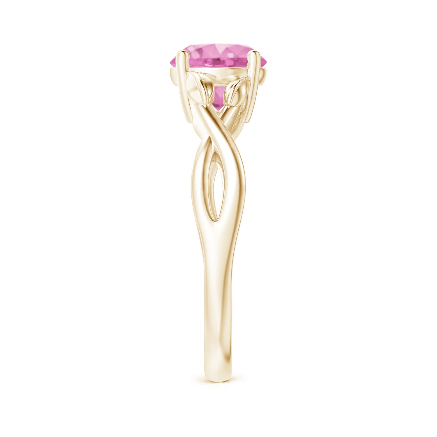 A - Pink Sapphire / 1.6 CT / 14 KT Yellow Gold