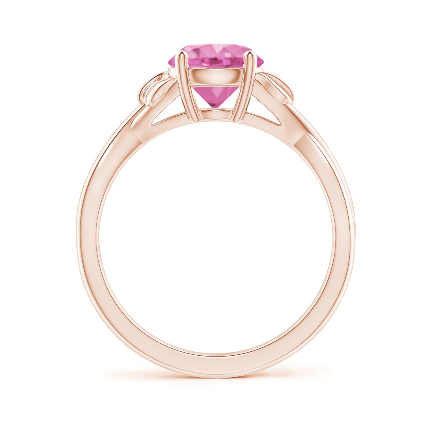 AA - Pink Sapphire / 1.6 CT / 14 KT Rose Gold