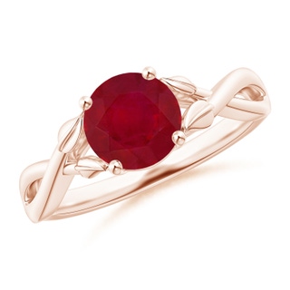 Round AA Ruby