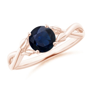 Round A Blue Sapphire
