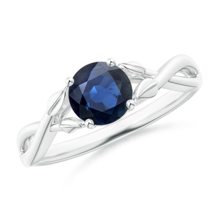 Round AA Blue Sapphire