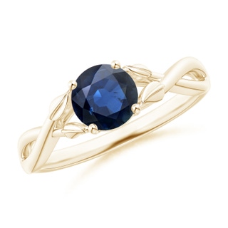 Round AA Blue Sapphire