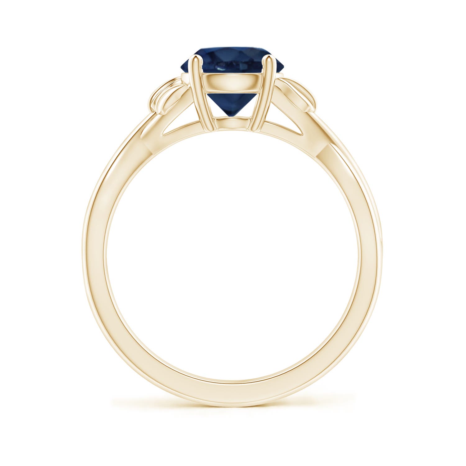 AA - Blue Sapphire / 1.6 CT / 14 KT Yellow Gold