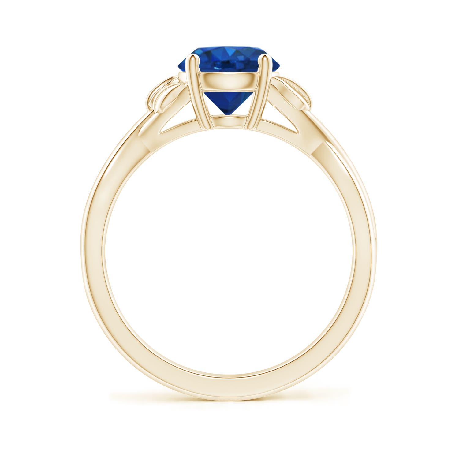 AAA - Blue Sapphire / 1.6 CT / 14 KT Yellow Gold