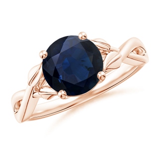Round A Blue Sapphire