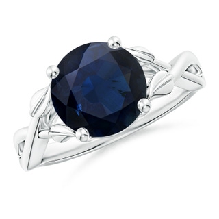 Round A Blue Sapphire