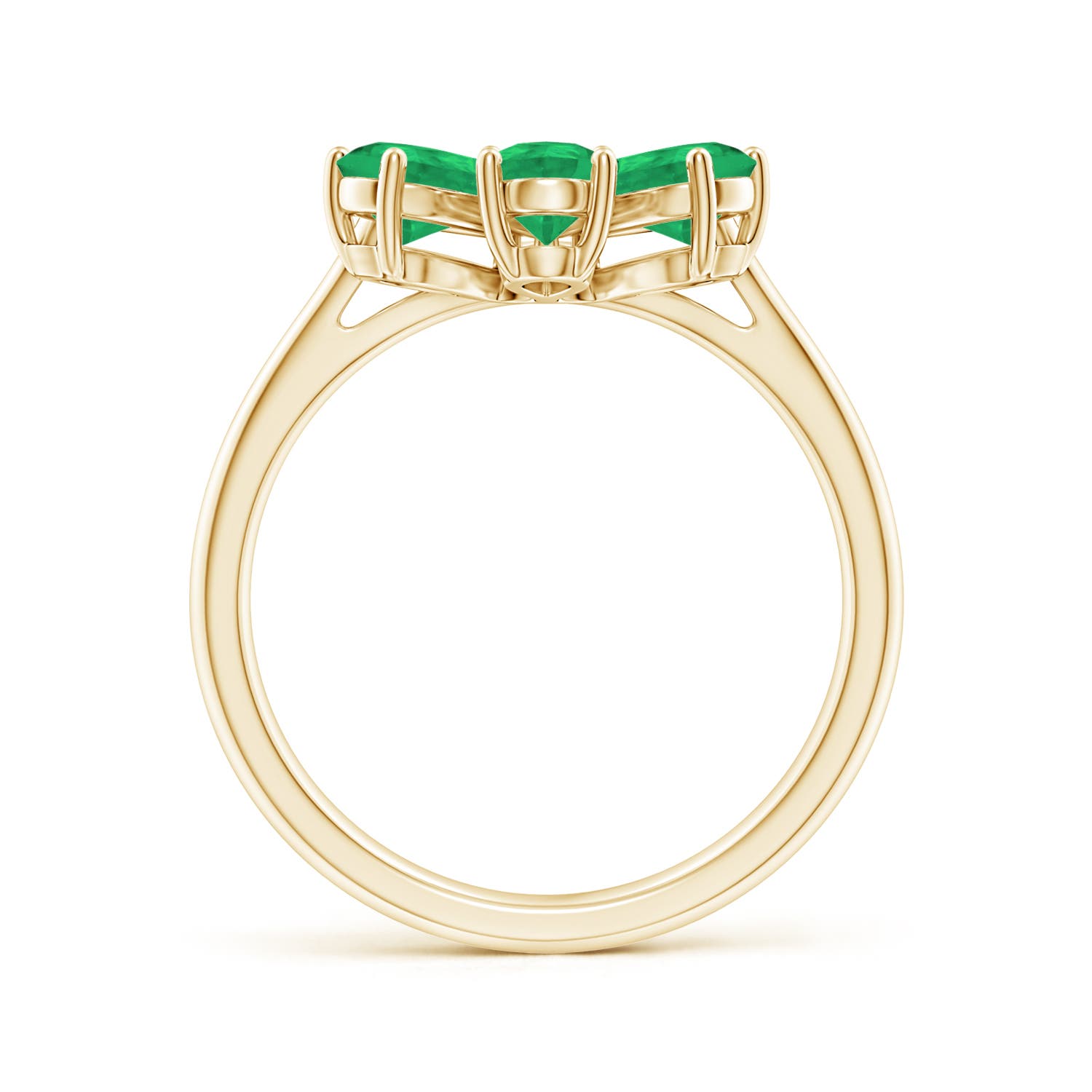 A - Emerald / 2.14 CT / 14 KT Yellow Gold