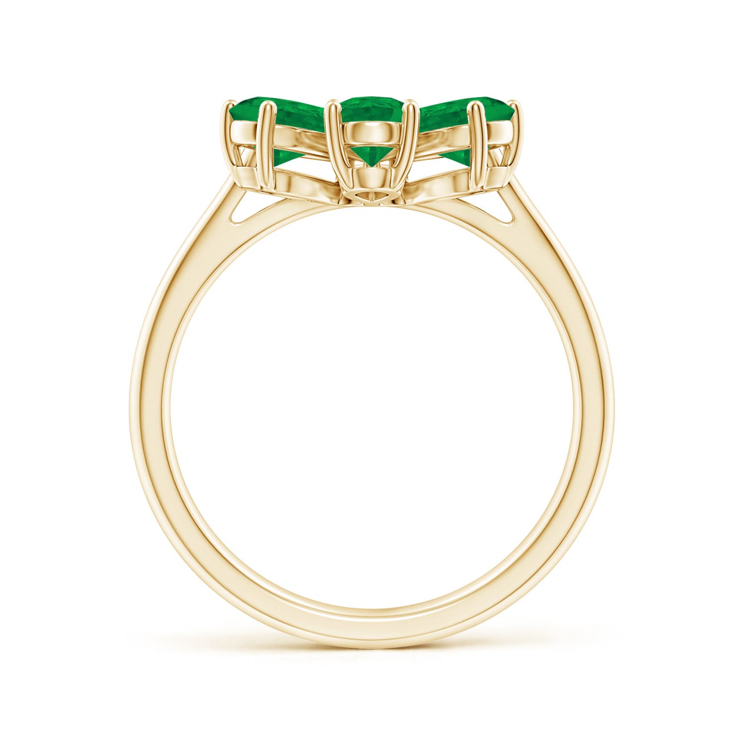 AA - Emerald / 2.14 CT / 14 KT Yellow Gold