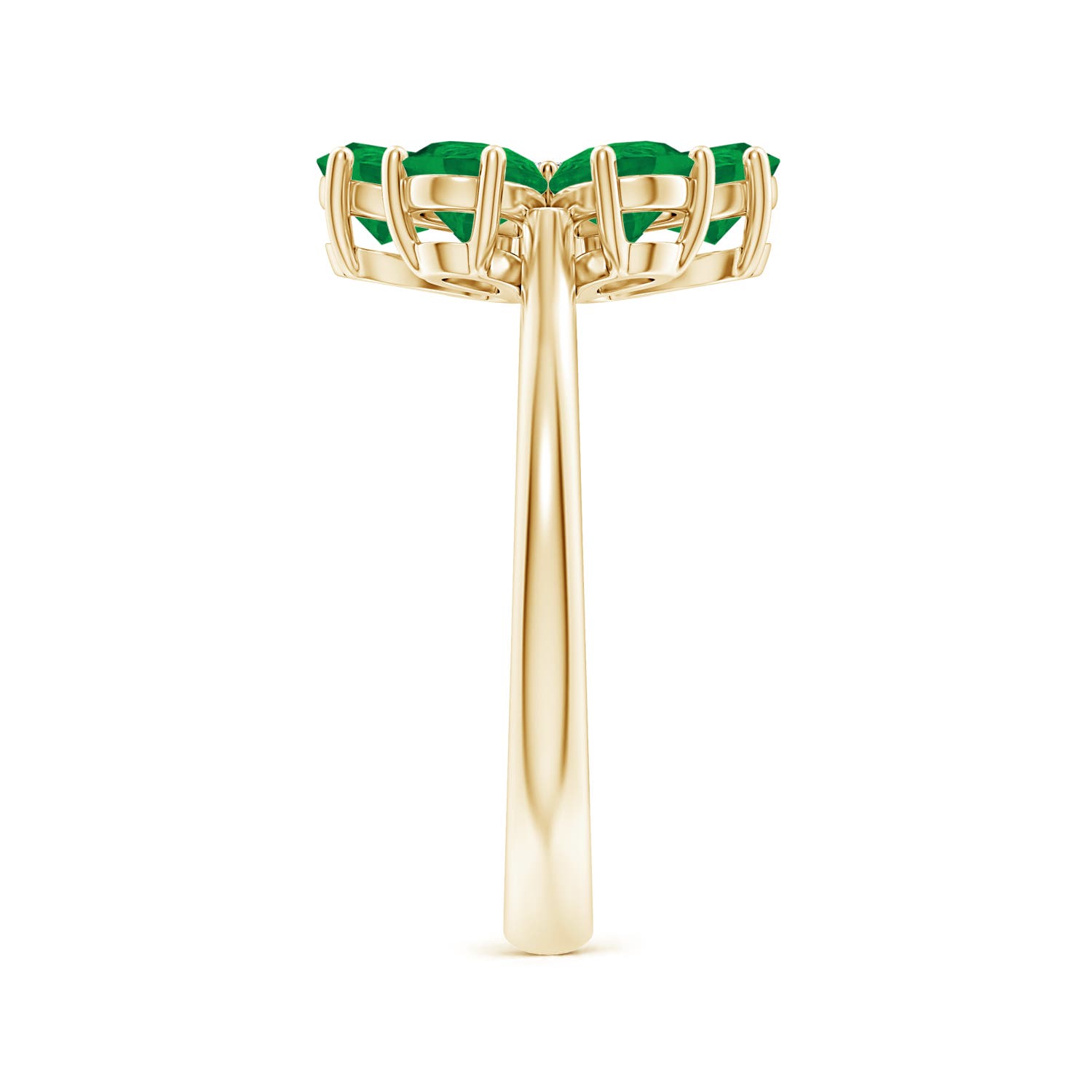 AA - Emerald / 2.14 CT / 14 KT Yellow Gold