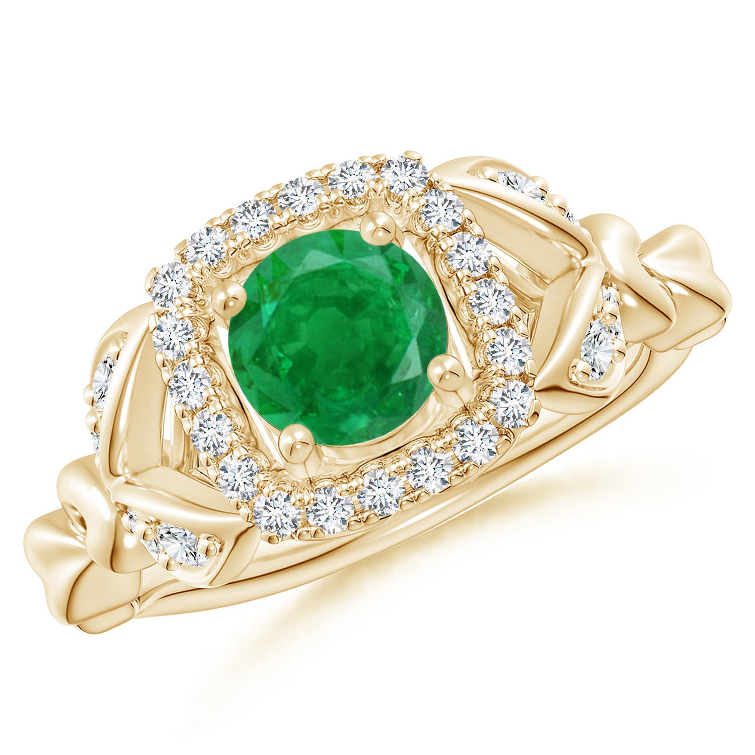 AA - Emerald / 1.07 CT / 14 KT Yellow Gold