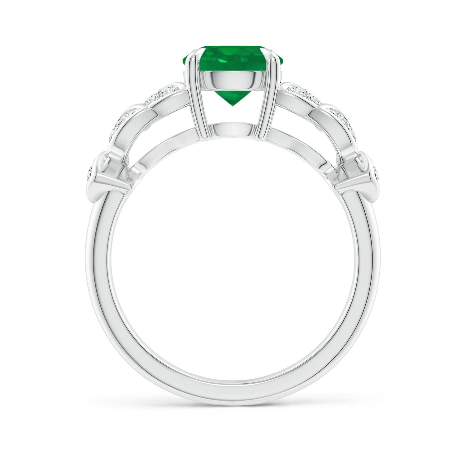 AA - Emerald / 1.42 CT / 14 KT White Gold