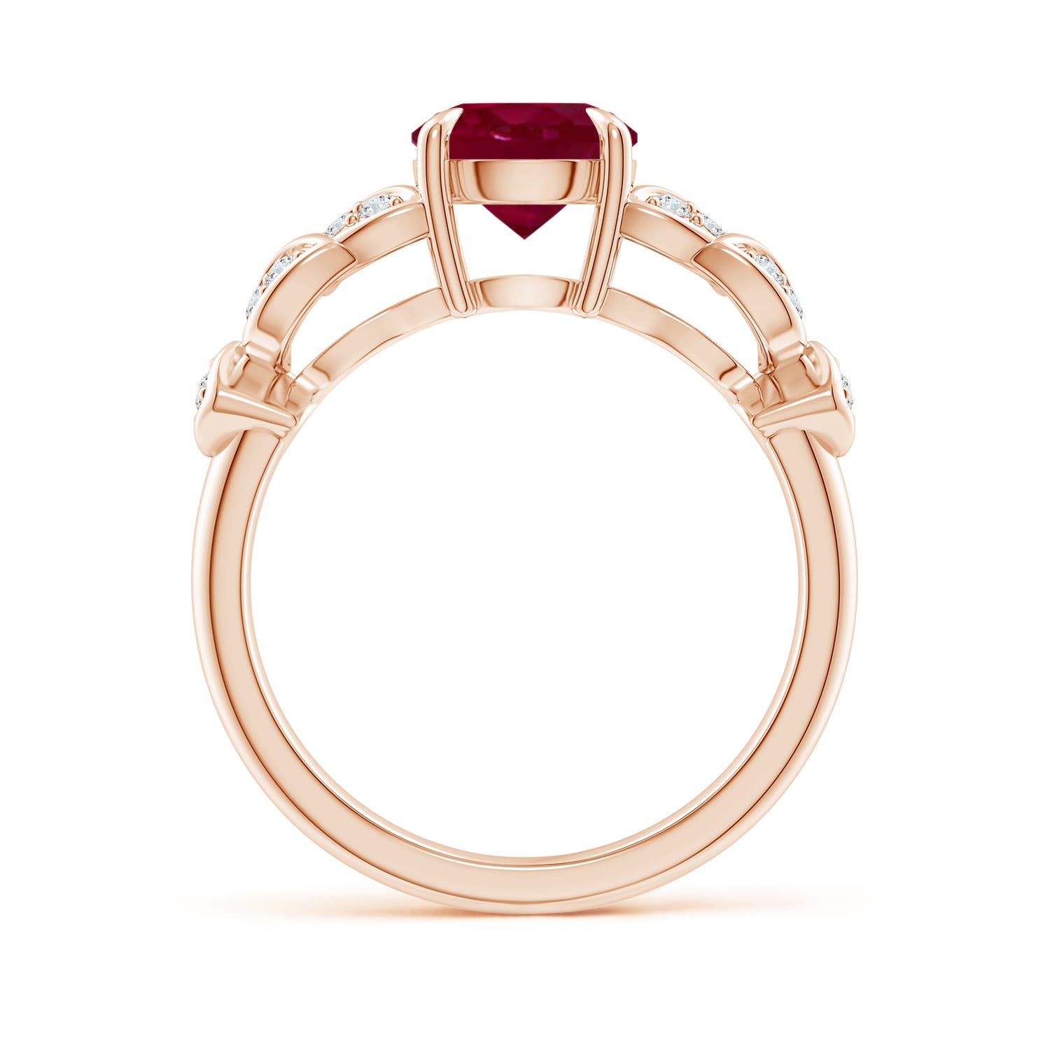 A - Ruby / 1.62 CT / 14 KT Rose Gold