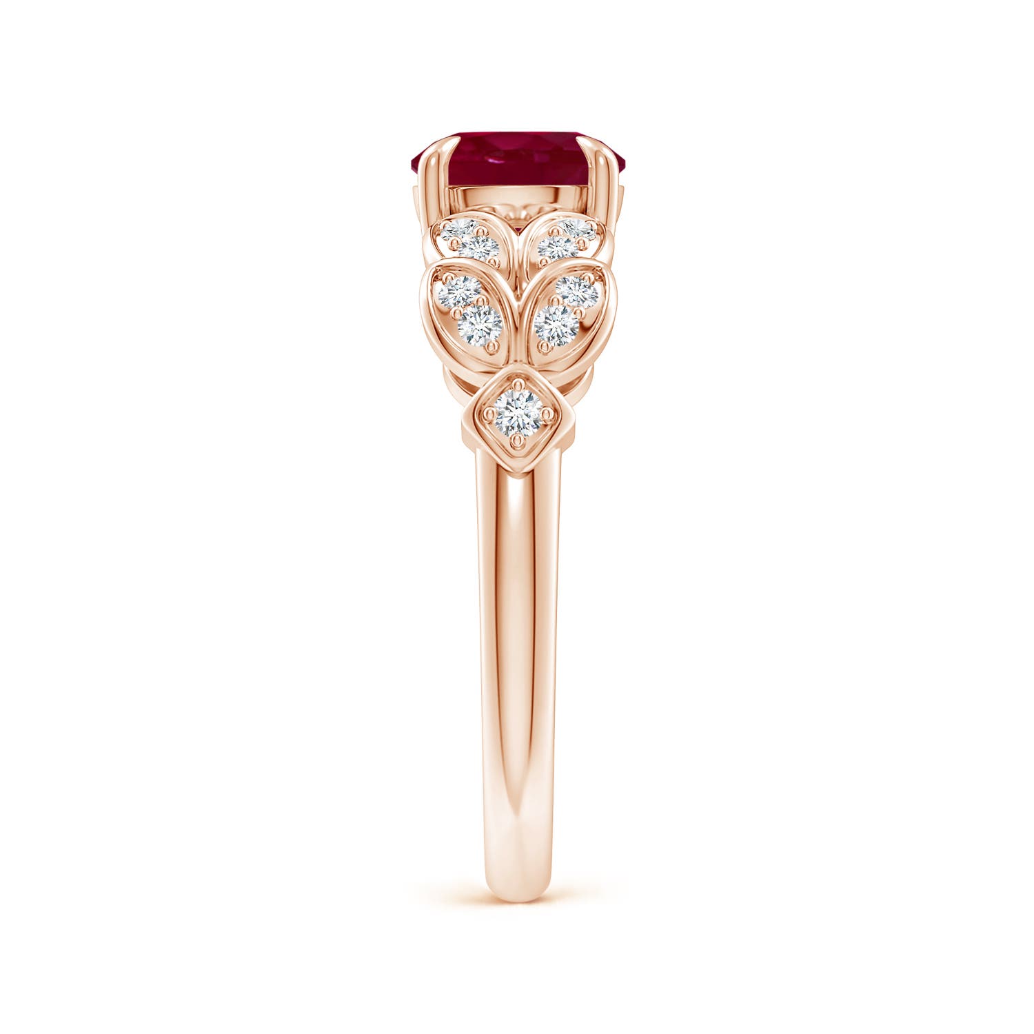 A - Ruby / 1.62 CT / 14 KT Rose Gold