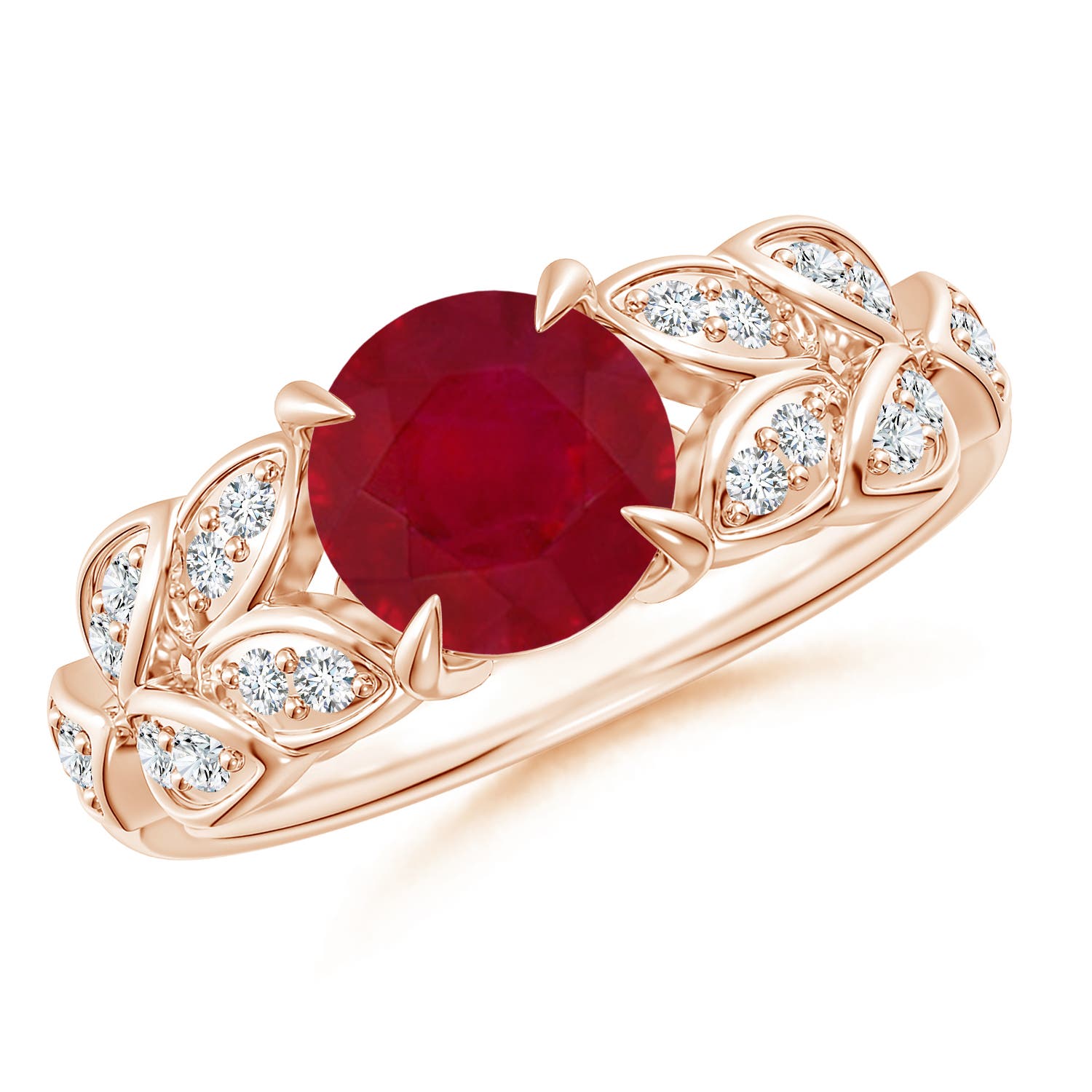 AA - Ruby / 1.62 CT / 14 KT Rose Gold