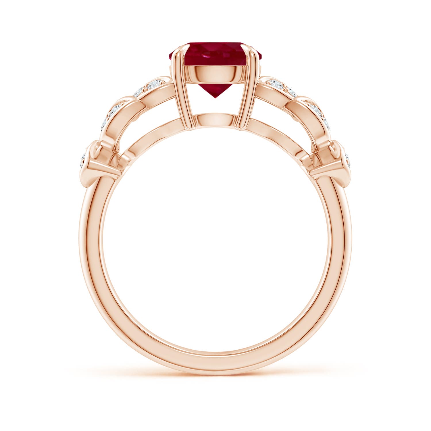 AA - Ruby / 1.62 CT / 14 KT Rose Gold