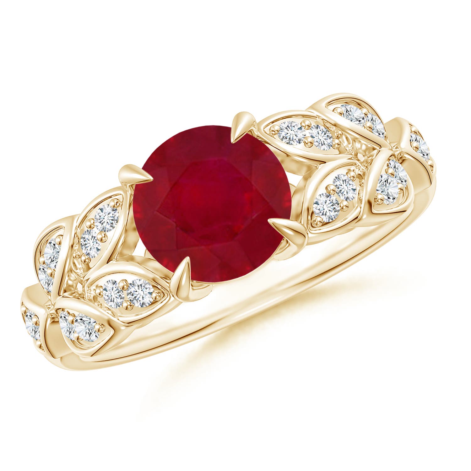 AA - Ruby / 1.62 CT / 14 KT Yellow Gold