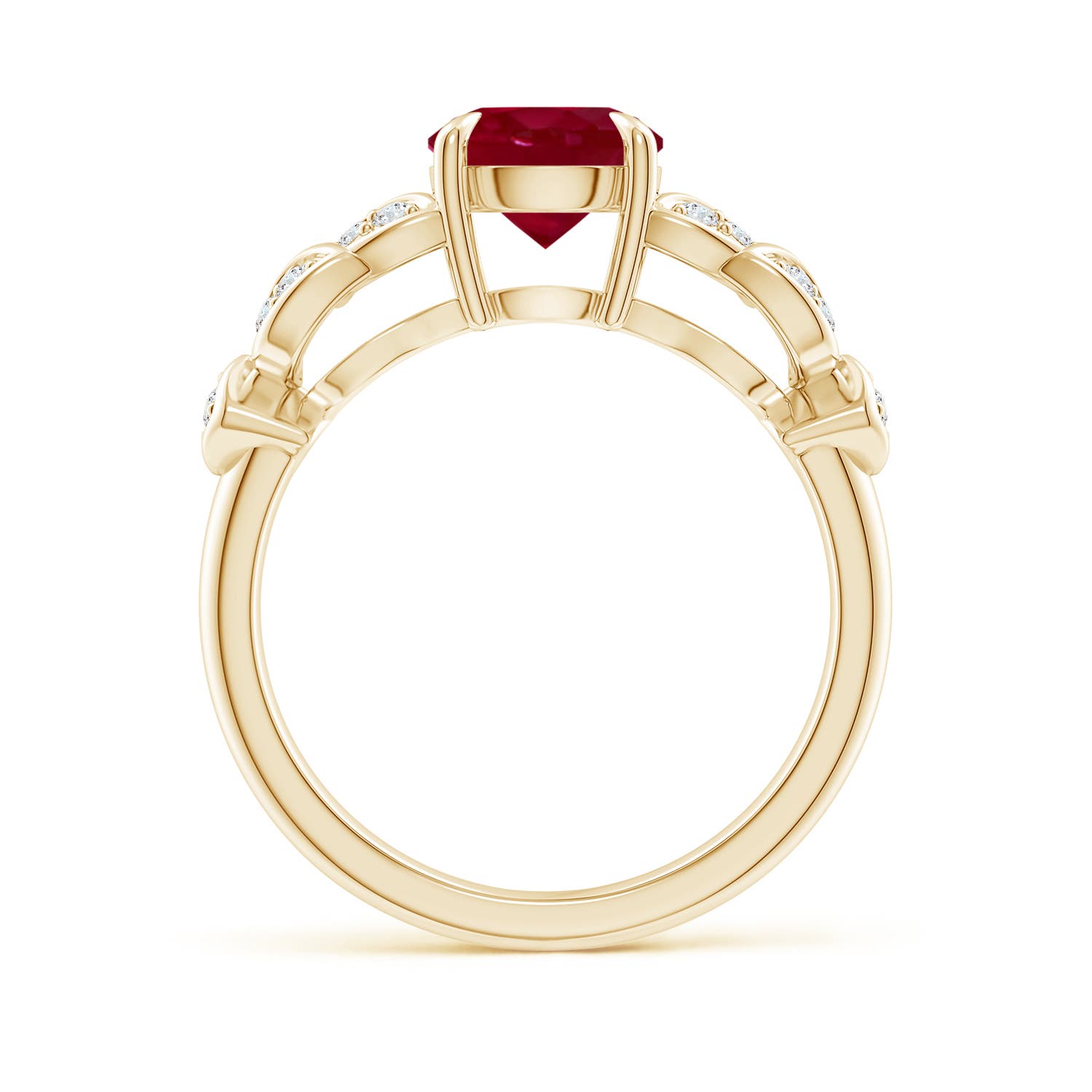 AA - Ruby / 1.62 CT / 14 KT Yellow Gold