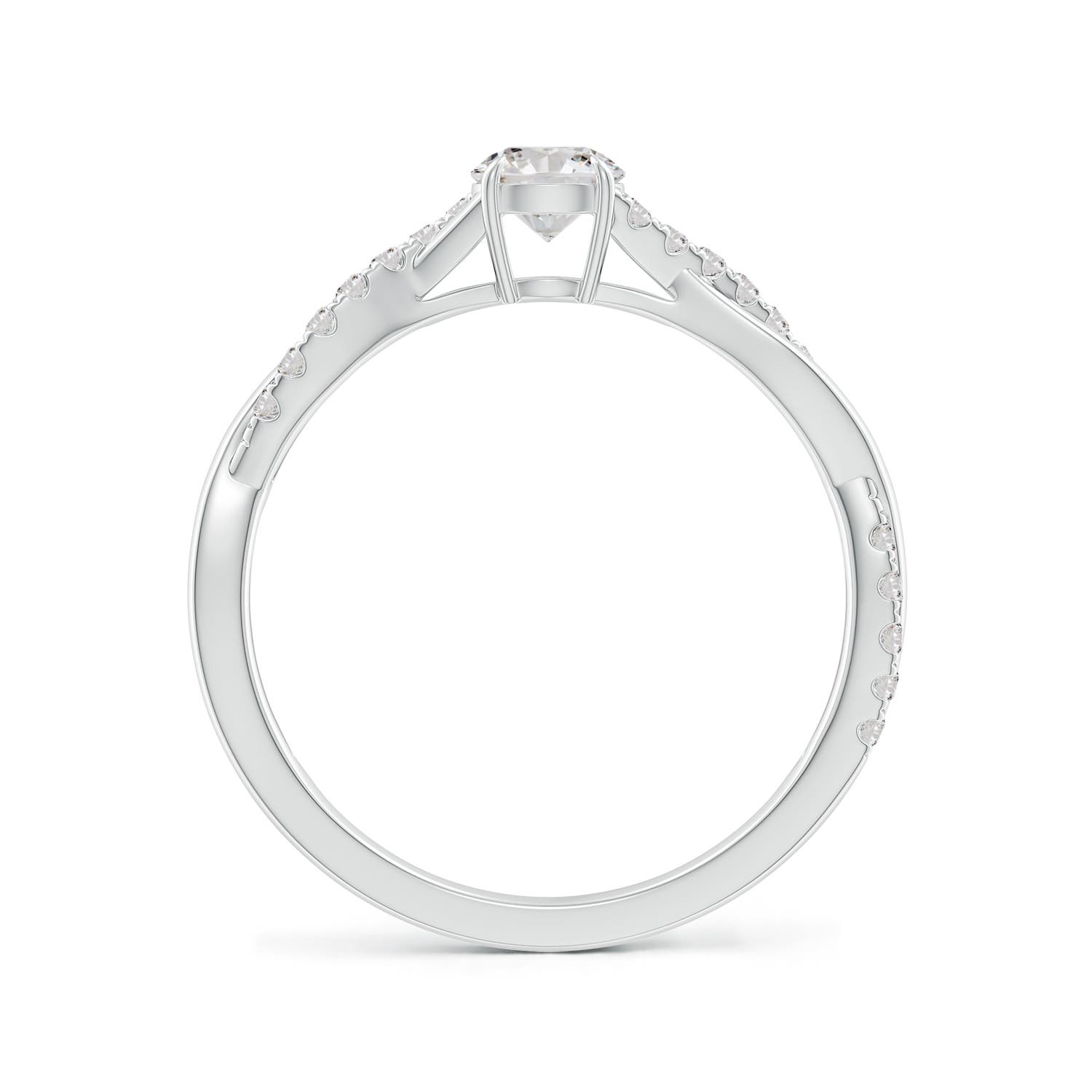 I-J, I1-I2 / 0.49 CT / 14 KT White Gold