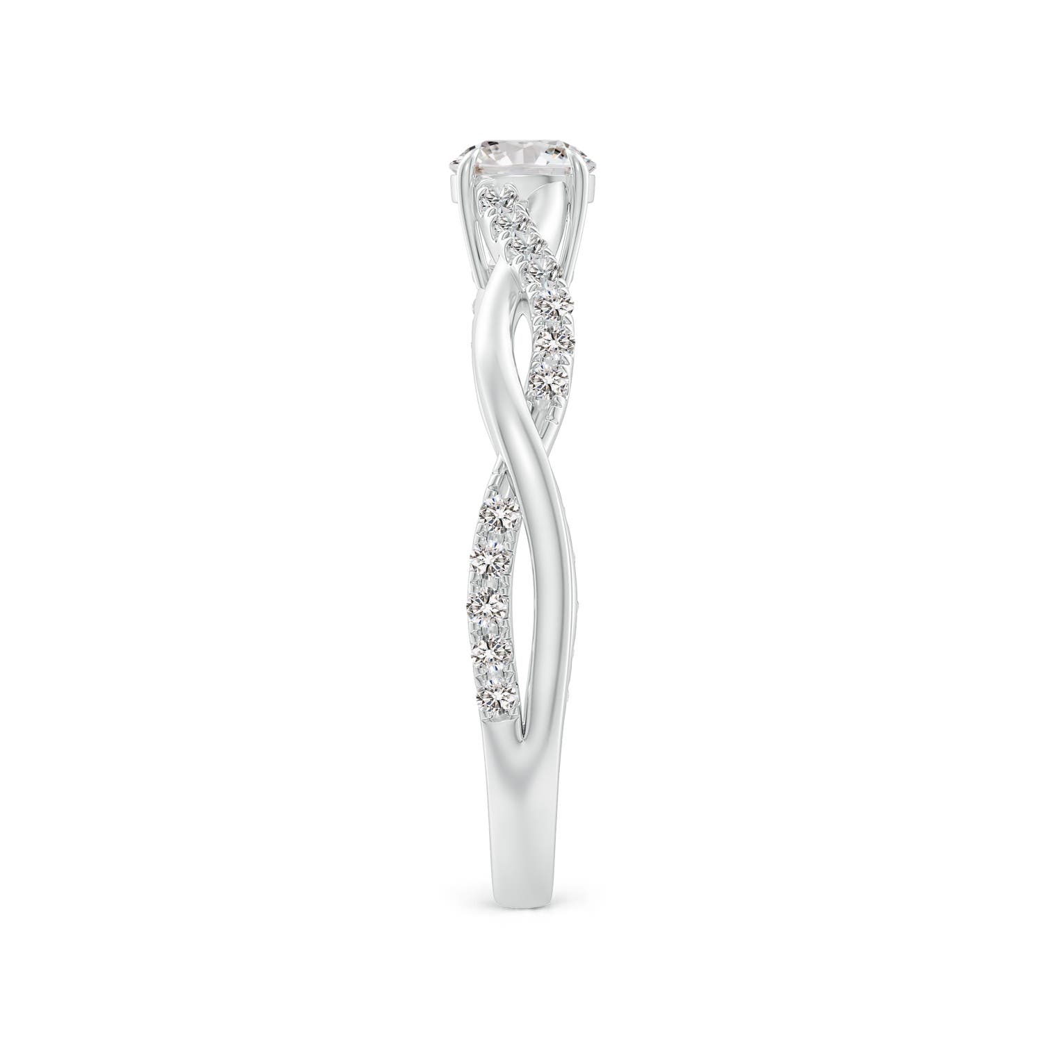 I-J, I1-I2 / 0.49 CT / 14 KT White Gold