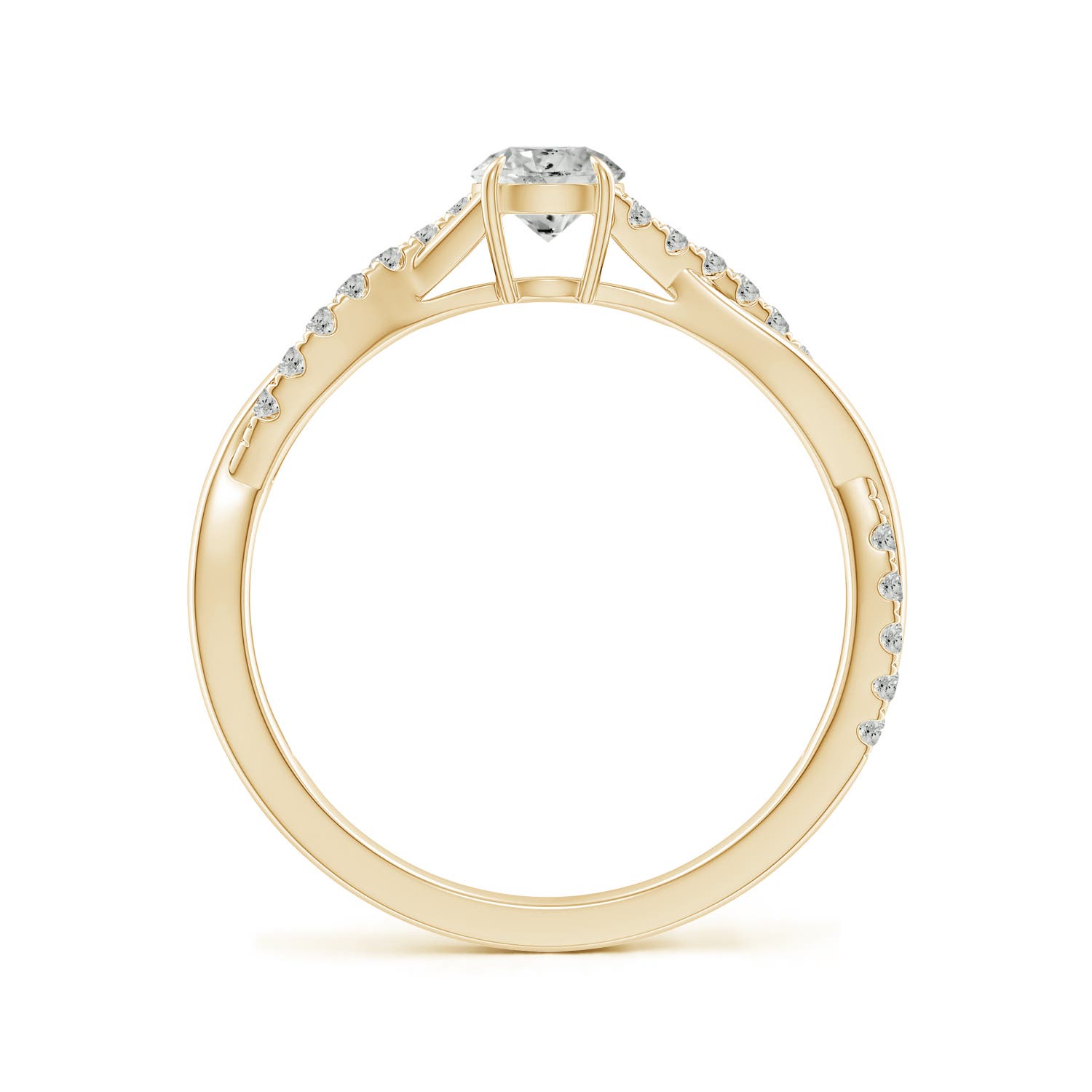 K, I3 / 0.49 CT / 14 KT Yellow Gold