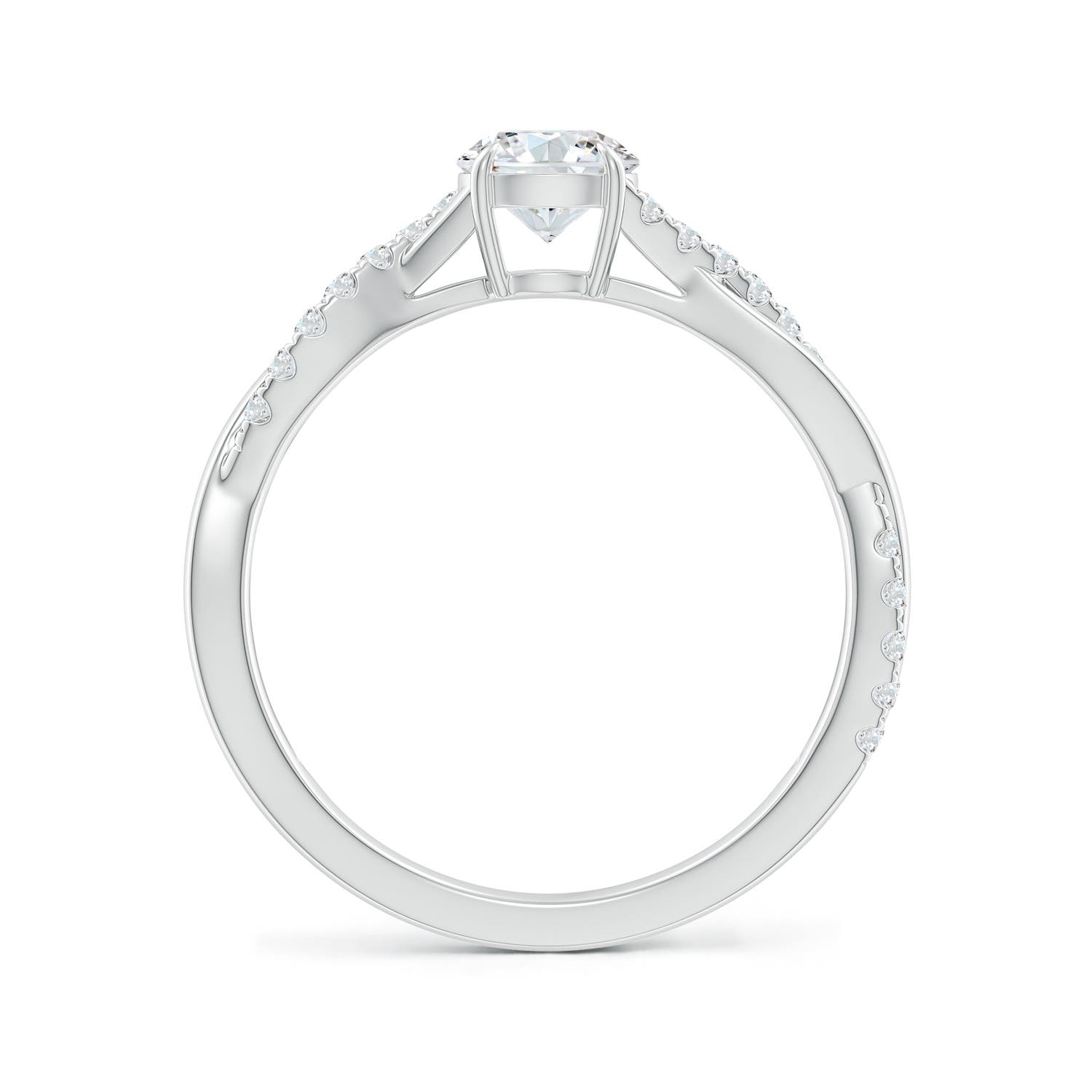 F-G, VS / 0.74 CT / 18 KT White Gold