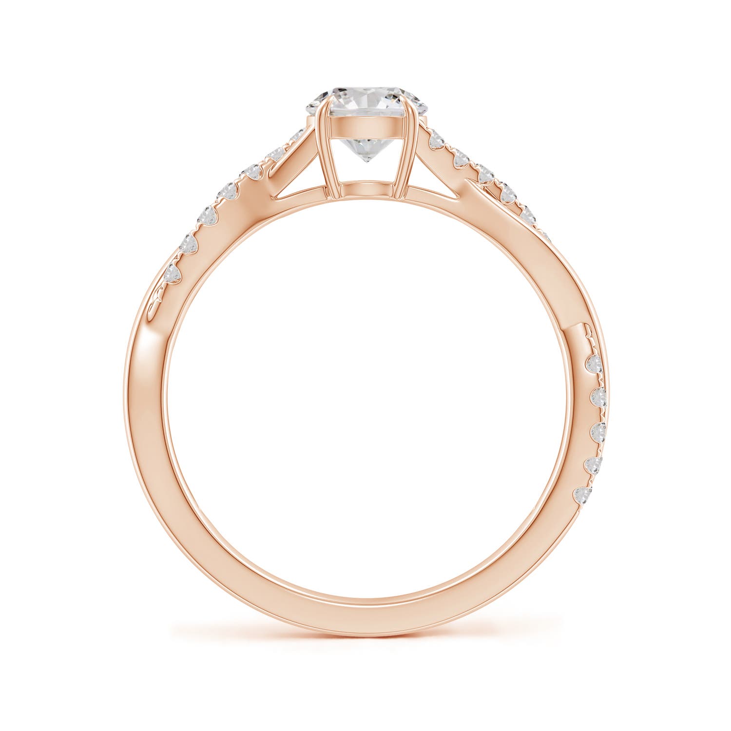 I-J, I1-I2 / 0.74 CT / 14 KT Rose Gold