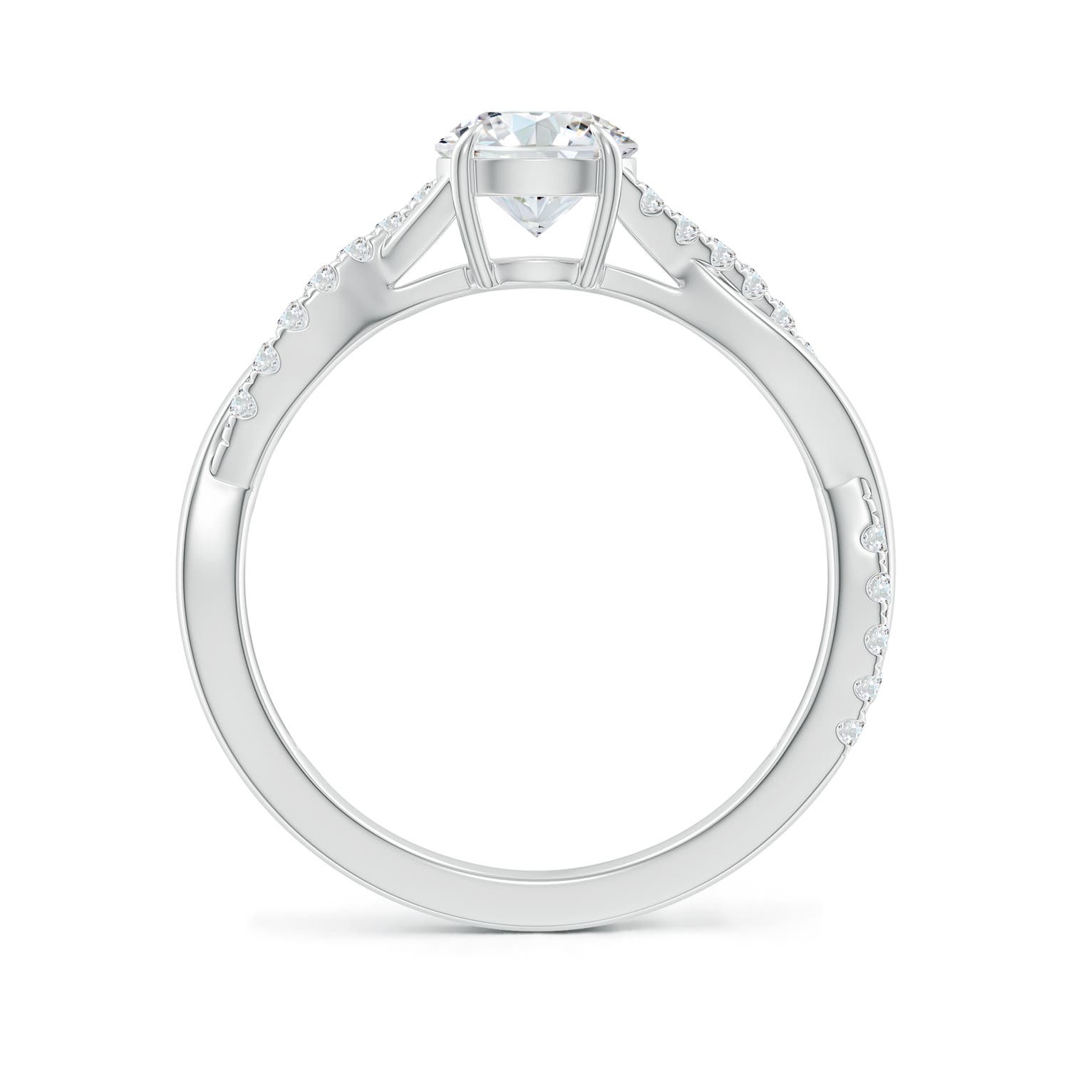 F-G, VS / 0.99 CT / 18 KT White Gold