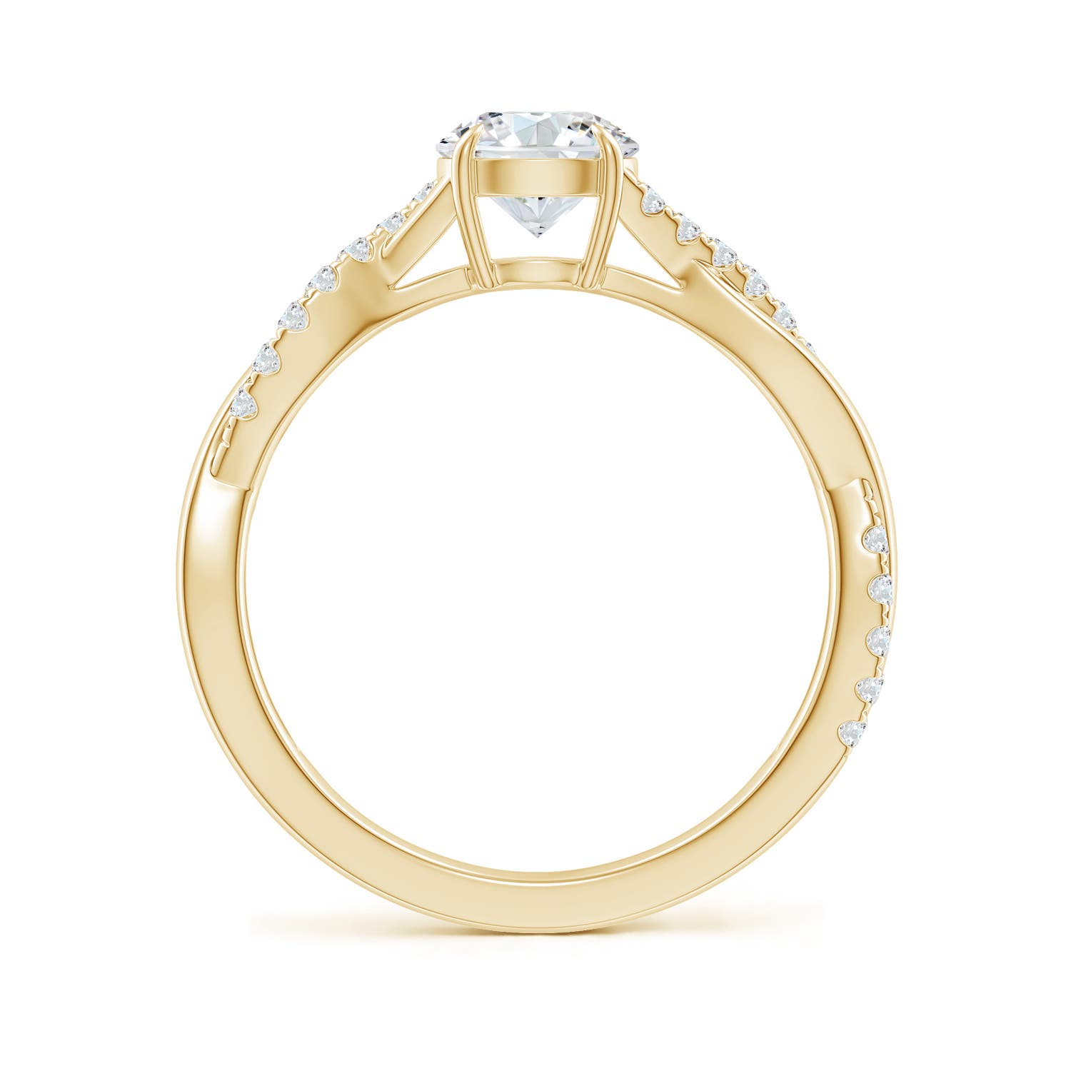 F-G, VS / 0.99 CT / 18 KT Yellow Gold