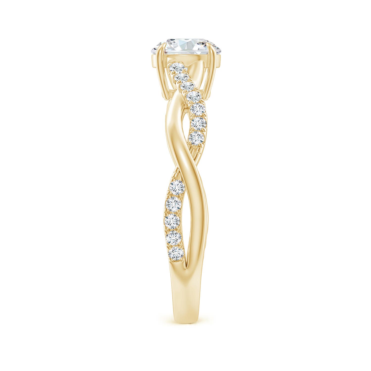 F-G, VS / 0.99 CT / 18 KT Yellow Gold