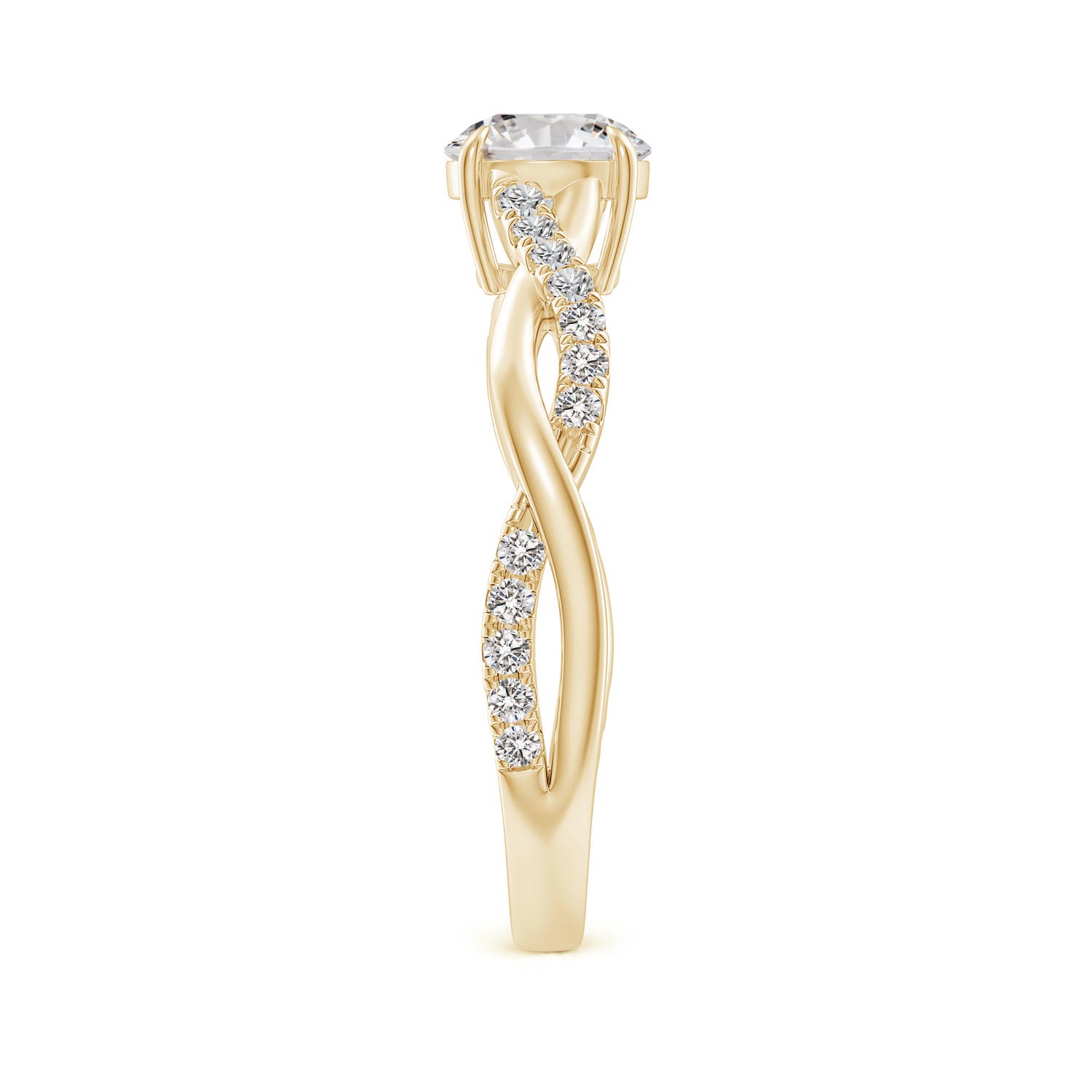 I-J, I1-I2 / 0.99 CT / 14 KT Yellow Gold