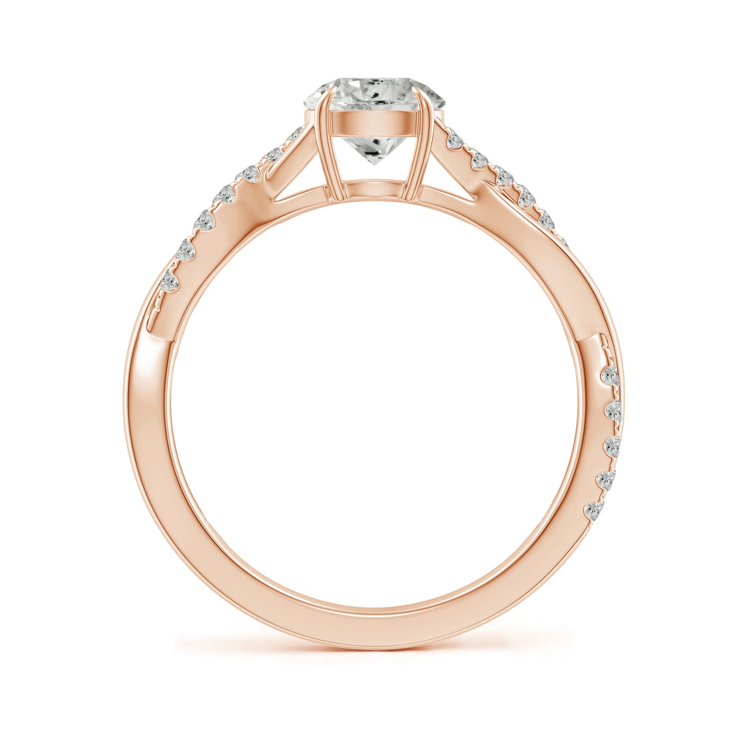 K, I3 / 0.99 CT / 14 KT Rose Gold