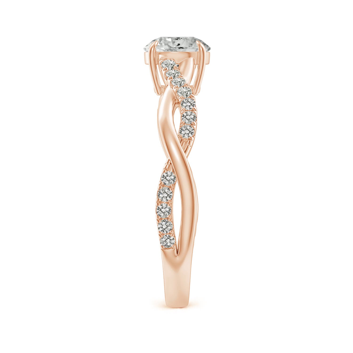 K, I3 / 0.99 CT / 14 KT Rose Gold