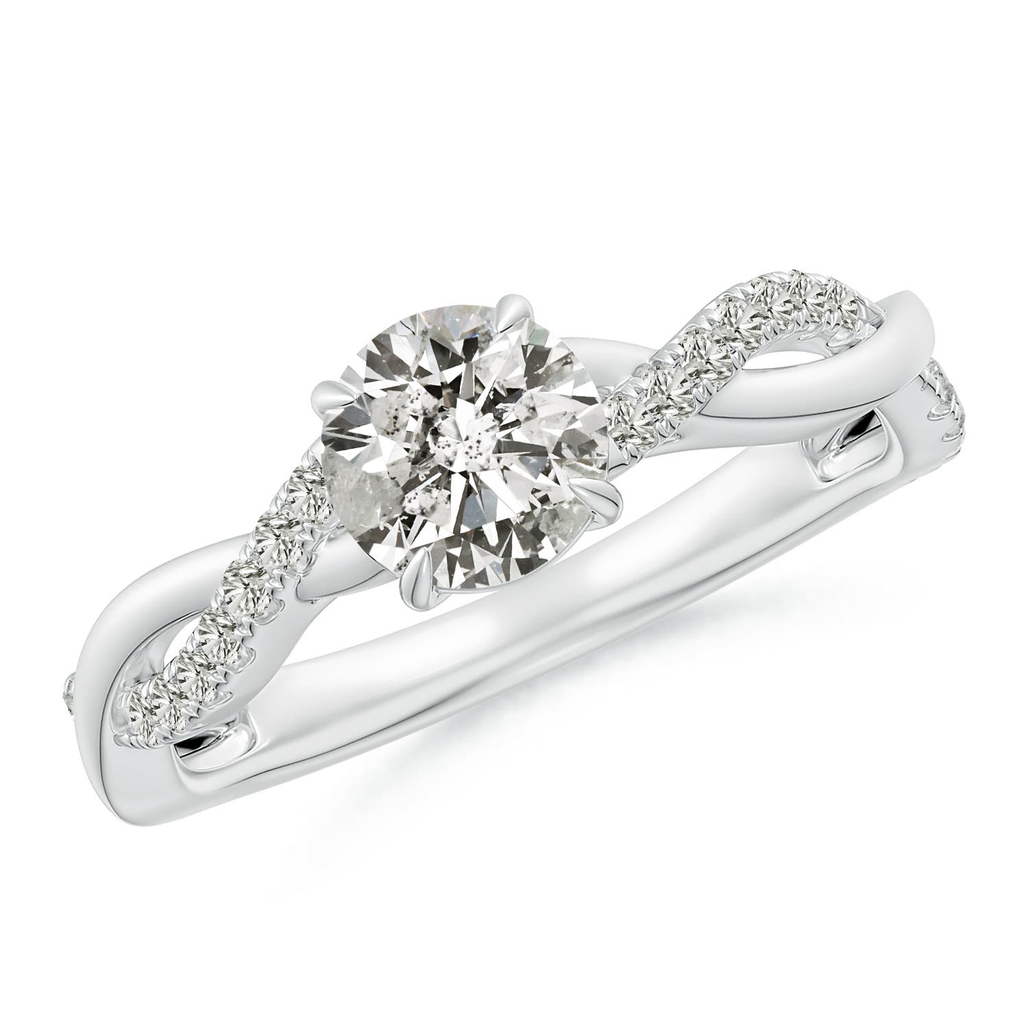 K, I3 / 0.99 CT / 14 KT White Gold